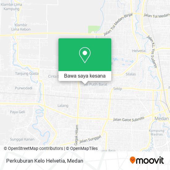 Peta Perkuburan Kelo Helvetia