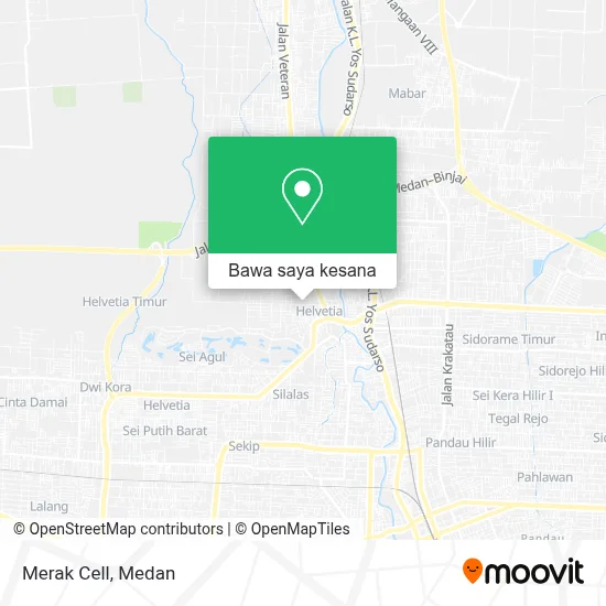 Peta Merak Cell