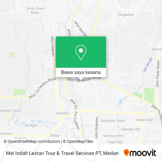Peta Mei Indah Lestari Tour & Travel Services PT