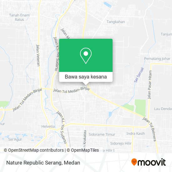 Peta Nature Republic Serang