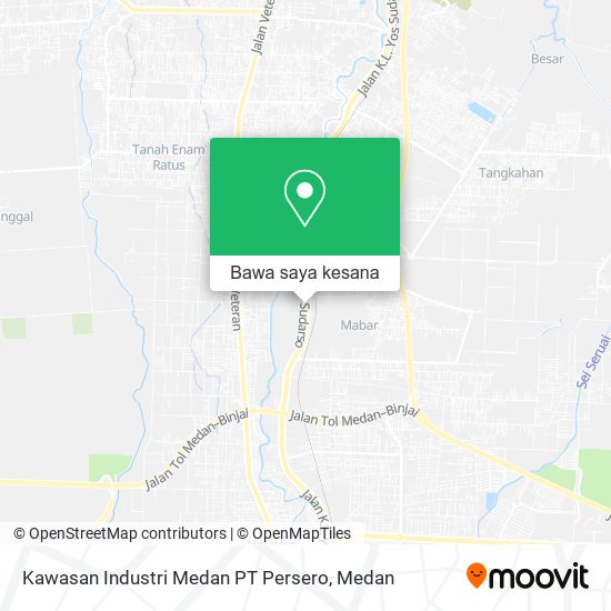 Peta Kawasan Industri Medan PT Persero