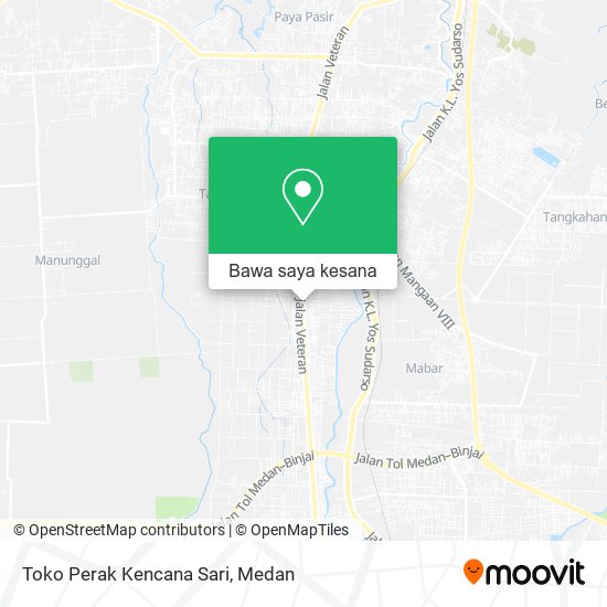 Peta Toko Perak Kencana Sari