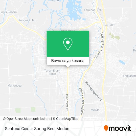 Peta Sentosa Caisar Spring Bed