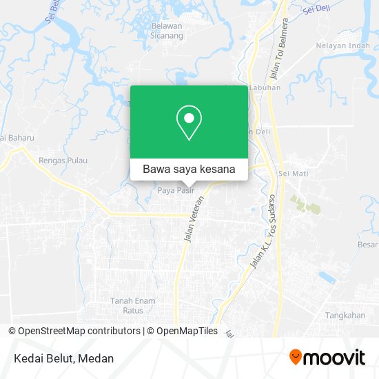 Peta Kedai Belut