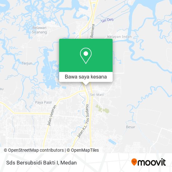 Peta Sds Bersubsidi Bakti I