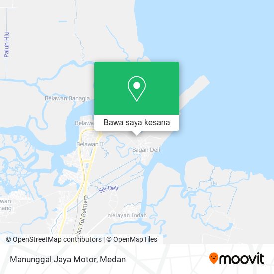 Peta Manunggal Jaya Motor