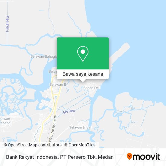 Peta Bank Rakyat Indonesia. PT Persero Tbk
