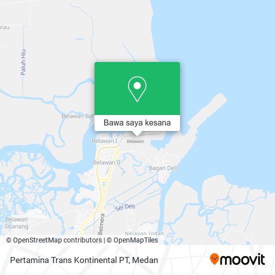 Peta Pertamina Trans Kontinental PT
