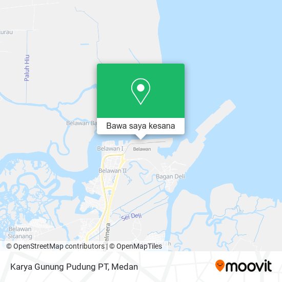 Peta Karya Gunung Pudung PT