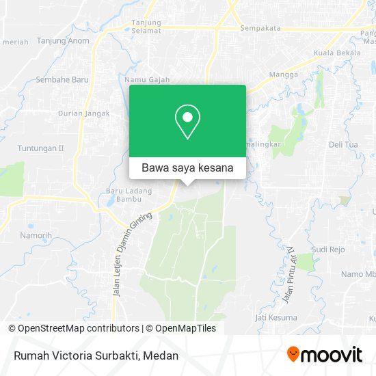 Peta Rumah Victoria Surbakti