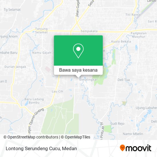 Peta Lontong Serundeng Cucu