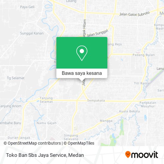 Peta Toko Ban Sbs Jaya Service