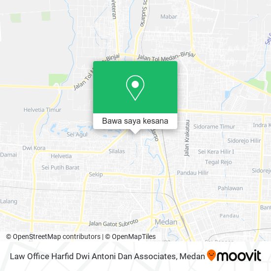 Peta Law Office Harfid Dwi Antoni Dan Associates