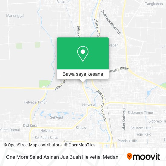 Peta One More Salad Asinan Jus Buah Helvetia