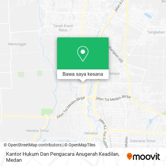 Peta Kantor Hukum Dan Pengacara Anugerah Keadilan