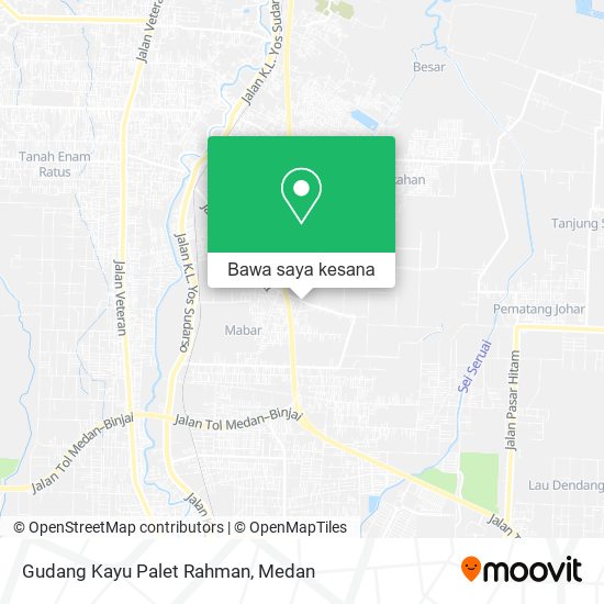 Peta Gudang Kayu Palet Rahman