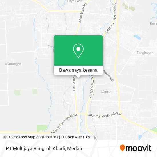 Peta PT Multijaya Anugrah Abadi