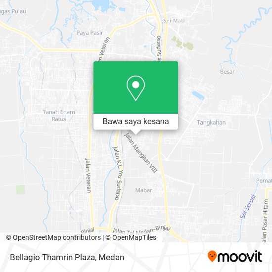 Peta Bellagio Thamrin Plaza