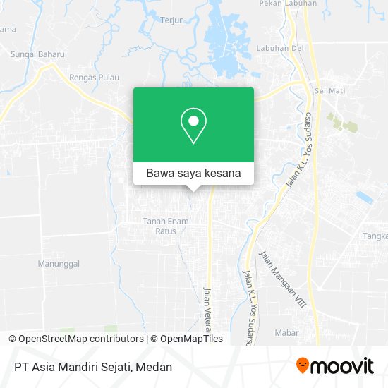 Peta PT Asia Mandiri Sejati