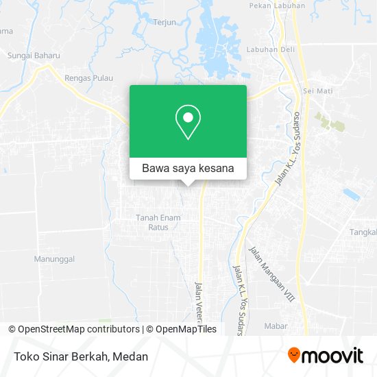 Peta Toko Sinar Berkah