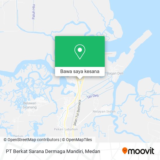 Peta PT Berkat Sarana Dermaga Mandiri