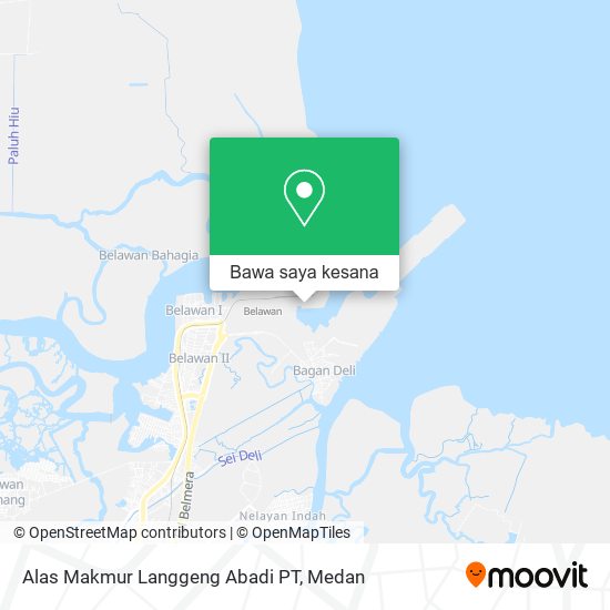 Peta Alas Makmur Langgeng Abadi PT