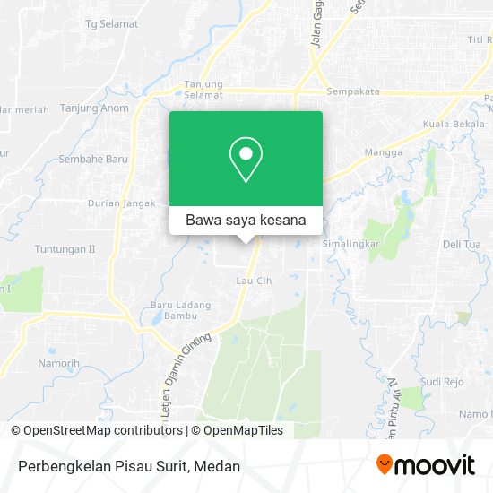 Peta Perbengkelan Pisau Surit