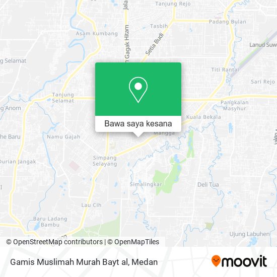 Peta Gamis Muslimah Murah Bayt al