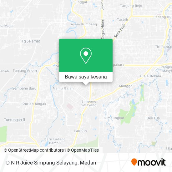 Peta D N R Juice Simpang Selayang