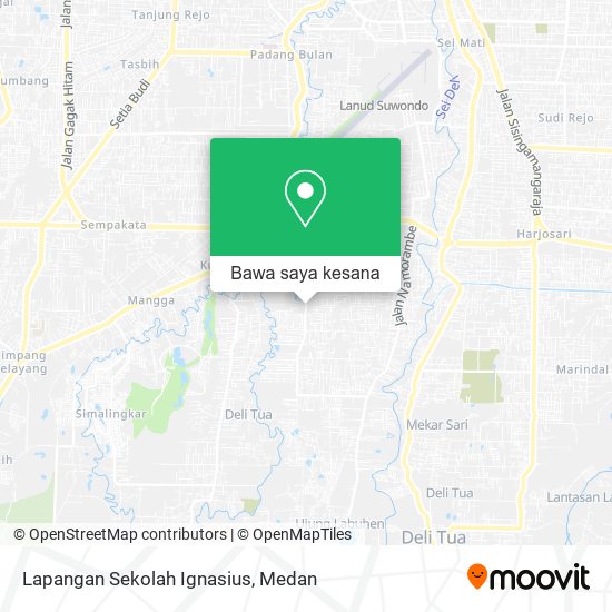 Peta Lapangan Sekolah Ignasius