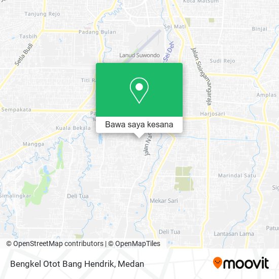 Peta Bengkel Otot Bang Hendrik