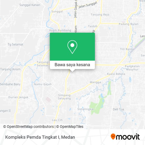 Peta Kompleks Pemda Tingkat I