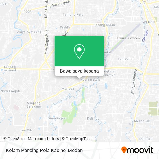 Peta Kolam Pancing Pola Kacihe