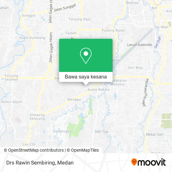 Peta Drs Rawin Sembiring
