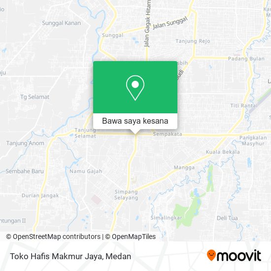 Peta Toko Hafis Makmur Jaya