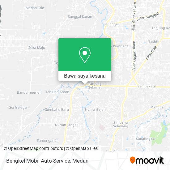 Peta Bengkel Mobil Auto Service