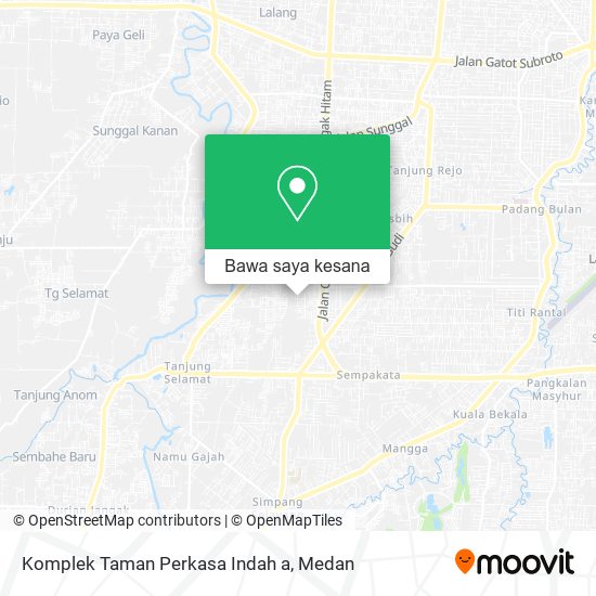 Peta Komplek Taman Perkasa Indah a