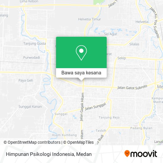 Peta Himpunan Psikologi Indonesia