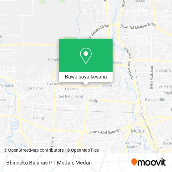 Peta Bhinneka Bajanas PT Medan
