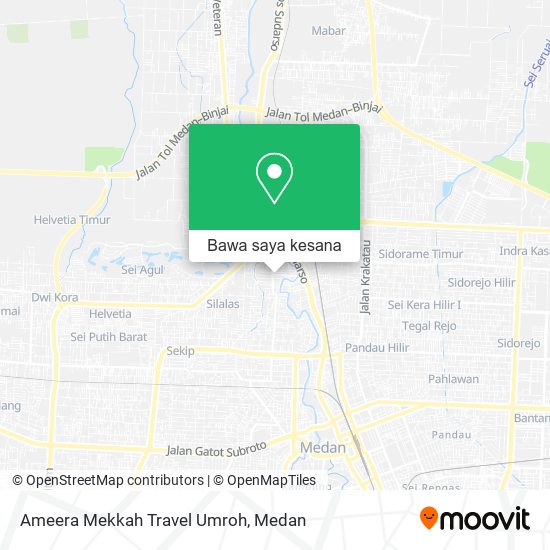 Peta Ameera Mekkah Travel Umroh