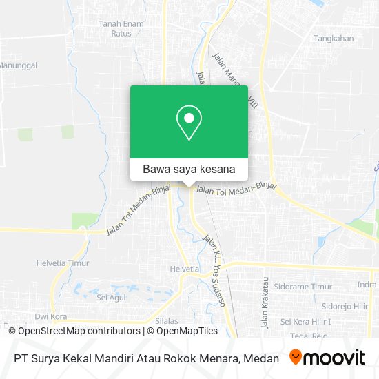 Peta PT Surya Kekal Mandiri Atau Rokok Menara