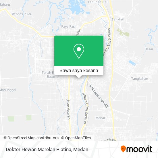Peta Dokter Hewan Marelan Platina