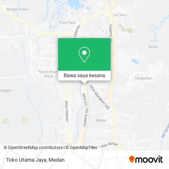 Peta Toko Utama Jaya