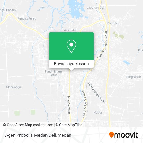 Peta Agen Propolis Medan Deli