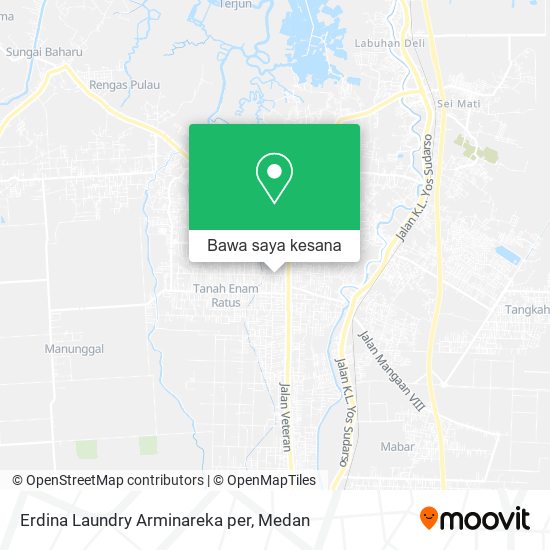 Peta Erdina Laundry Arminareka per