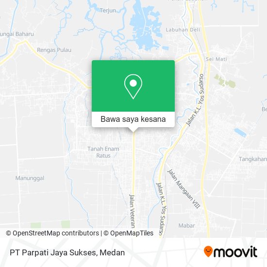 Peta PT Parpati Jaya Sukses