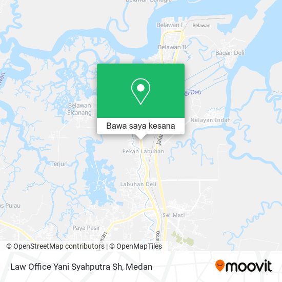 Peta Law Office Yani Syahputra Sh