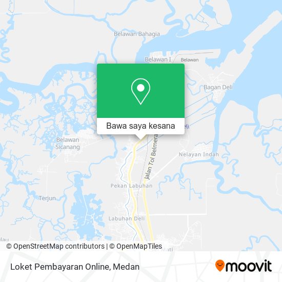 Peta Loket Pembayaran Online