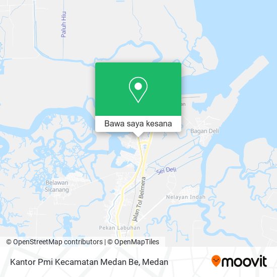 Peta Kantor Pmi Kecamatan Medan Be
