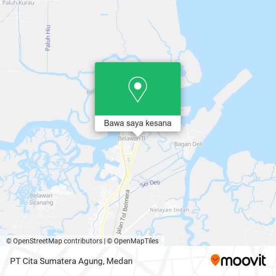 Peta PT Cita Sumatera Agung